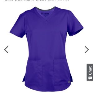 NWT Grey’s Anatomy Scrub Top